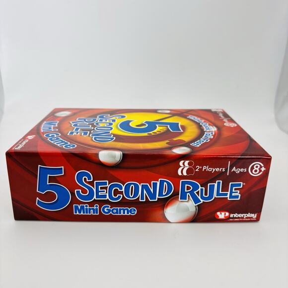 PlayMonster - 5 Second Rule Mini Game. New In Open Box. Sealed Cards. - Picture 4 of 11